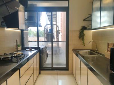 Kitchen Image of 1300 Sq.ft 3 BHK Apartment / Flat for sale in Narang Privado C, Thane West Thane for Rs. 27000000