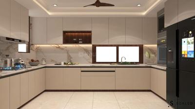 Kitchen Image of 2100 Sq.ft 4 BHK Apartment / Flat for sale in Manglam Rangoli Greens, Panchyawala Jaipur for Rs. 22000000