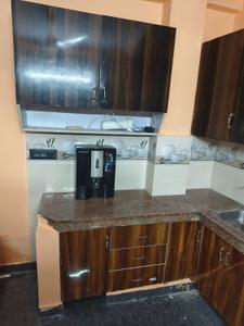 Kitchen Image of 500 Sq.ft 1 RK Builder Floor for rent in Panchsheel Park New Delhi for Rs. 8000