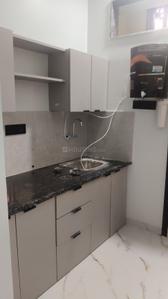 Kitchen Image of 650 Sq.ft 1 BHK Apartment / Flat for rent in L I G Colony Indore for Rs. 28000