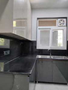Kitchen Image of 480 Sq.ft 1 RK Apartment / Flat for rent in Sector 51 Gurgaon for Rs. 30000