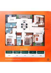 Image of 1898 Sq.ft 3 BHK Apartment / Flat for sale in Don Bosco Colony, Siliguri for Rs. 8541000