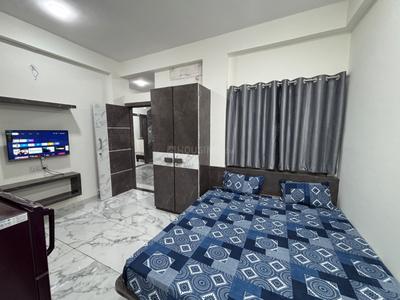 Bedroom Image of 380 Sq.ft 1 RK Apartment / Flat for rent in L I G Colony Indore for Rs. 13599
