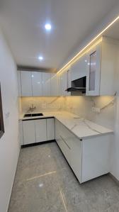 Kitchen Image of 1100 Sq.ft 3 BHK Builder Floor for sale in Chhattarpur New Delhi for Rs. 8600000