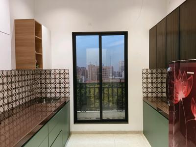 Kitchen Image of 680 Sq.ft 1 BHK Apartment / Flat for sale in Dombivli East Thane for Rs. 3700000