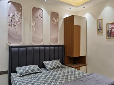 Bedroom Image of 900 Sq.ft 3 BHK Apartment / Flat for sale in Hans Luxury Floor, Nangli Sakrawati New Delhi for Rs. 6600000