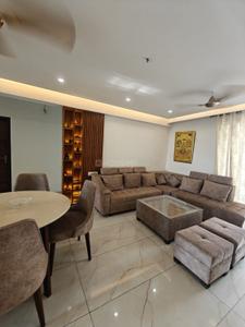 Hall Image of 1800 Sq.ft 3 BHK Apartment / Flat for rent in Gulnaar Meadows, Bhabat Zirakpur for Rs. 34000