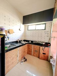 Kitchen Image of 600 Sq.ft 1 BHK Apartment / Flat for rent in Dhayari Pune for Rs. 14000