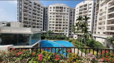 Balcony Image of 1620 Sq.ft 3 BHK Apartment / Flat for rent in Skyline Beverly Park, Amrutahalli Bengaluru for Rs. 55000