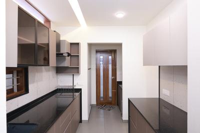 Kitchen Image of 1000 Sq.ft 1 BHK Builder Floor for rent in Ullalu Bengaluru for Rs. 22000