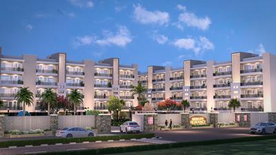 Image of 1200 Sq.ft 2 BHK Apartment / Flat for sale in Absolute Residency, Sector 92, Mohali for Rs. 8600000