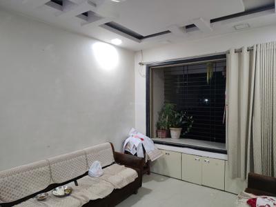 Living Room Image of 480 Sq.ft 1 BHK Apartment / Flat for rent in Vihang Valley, Kasarvadavali Thane for Rs. 16803