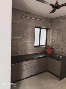 Kitchen Image of 1210 Sq.ft 2 BHK Apartment / Flat for rent in Happy Elegance, Vesu Surat for Rs. 23000