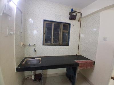 Kitchen Image of 450 Sq.ft 1 BHK Apartment / Flat for rent in Ghansoli Navi Mumbai for Rs. 22000