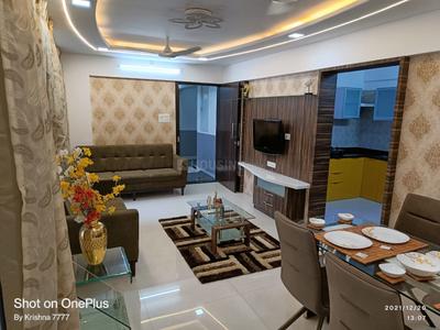 Hall Image of 1000 Sq.ft 2 BHK Apartment / Flat for sale in The Rising, Vikas Nagar Pune for Rs. 6890000