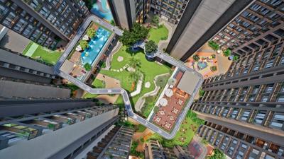 Balcony Image of 1050 Sq.ft 2 BHK Apartment / Flat for sale in Techton IRA Forming Part Of The Complex Akhand, Vasai East Vasai for Rs. 5703200