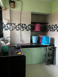 Kitchen Image of Purshotaam residency in Kasarvadavali, Thane