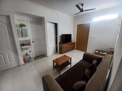 Hall Image of 920 Sq.ft 3 BHK Apartment / Flat for rent in Urbanrise Revolution One, Padur Chennai for Rs. 23000