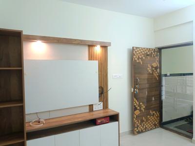 Living Room Image of 600 Sq.ft 1 BHK Apartment / Flat for rent in Kadugodi Bengaluru for Rs. 23000