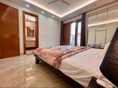 Bedroom Image of 4600 Sq.ft 4 BHK Builder Floor for rent in Panchsheel Park New Delhi for Rs. 500000