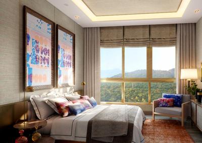 Bedroom Image of 482 Sq.ft 2 BHK Apartment / Flat for sale in Piramal Revanta, Mulund West Mumbai for Rs. 9900000