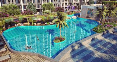Image of 837 Sq.ft 2 BHK Apartment / Flat for sale in Amarnath Amora Tower, Charholi Budruk, Pune for Rs. 5500000