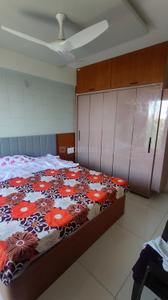Bedroom Image of 1700 Sq.ft 3 BHK Apartment / Flat for rent in Ramya Sky, Vemali Vadodara for Rs. 35000