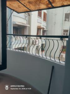 Balcony Image of 1600 Sq.ft 3 BHK Apartment / Flat for rent in South Civil Lines Jabalpur for Rs. 26000