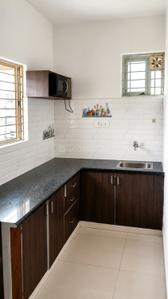 Kitchen Image of 602 Sq.ft 1 BHK Builder Floor for rent in HSR Layout Bengaluru for Rs. 36000