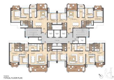 Image of 1900 Sq.ft 3 BHK Apartment / Flat for sale in Lodha Elanza, Dommasandra, Bengaluru for Rs. 25000000