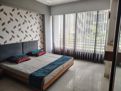 Bedroom Image of 1890 Sq.ft 3 BHK Apartment / Flat for rent in Komal Luxuria, Paldi Ahmedabad for Rs. 35000