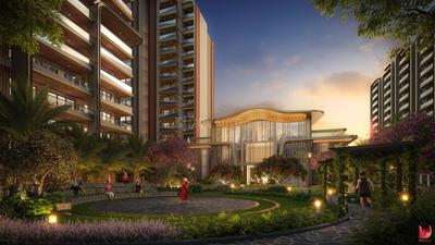 Image of 1349 Sq.ft 3 BHK Apartment / Flat for sale in Sarv Sukh The Eden Park, Utrathiya, Zirakpur for Rs. 12500000
