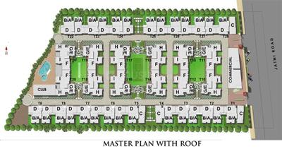 Image of 1010 Sq.ft 2 BHK Apartment / Flat for sale in SJ Royal Habitat, Jatni, Bhubaneswar for Rs. 4800000
