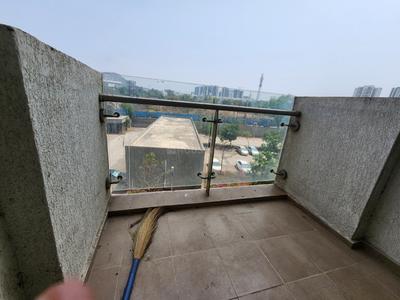 Balcony Image of 700 Sq.ft 1 BHK Apartment / Flat for rent in Lodha Belmondo, Gahunje Pune for Rs. 24000