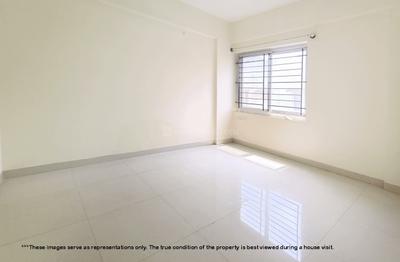 Bedroom Image of 1881 Sq.ft 3 BHK Apartment / Flat for rent in Thanisandra Bengaluru for Rs. 55000