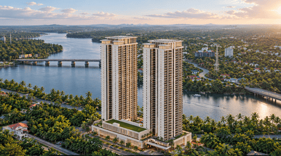 Image of 2243 Sq.ft 4 BHK Apartment / Flat for sale in Feroke, Kozhikode for Rs. 34300000