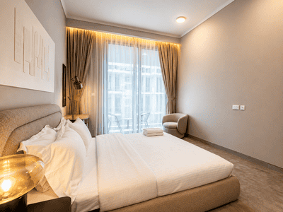 Bedroom Image of 732 Sq.ft 1 BHK Apartment / Flat for sale in Jumeirah Village Dubai for Rs. 28634166