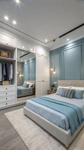 Bedroom Image of 650 Sq.ft 1 BHK Apartment / Flat for sale in Siddhi Highland Haven, Thane West Thane for Rs. 7000000