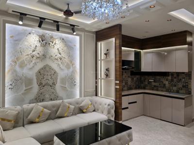 Living Room Image of 800 Sq.ft 3 BHK Apartment / Flat for sale in Dwarka Mor New Delhi for Rs. 5000000