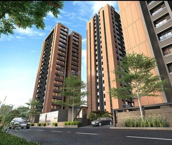 Image of 2705 Sq.ft 4 BHK Apartment / Flat for sale in Satyam Skyline II, Naranpura, Ahmedabad for Rs. 16100000