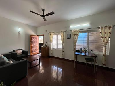 Hall Image of 1350 Sq.ft 2 BHK Independent House for rent in Murugeshpalya Bengaluru for Rs. 42000