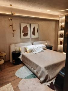 Bedroom Image of 1750 Sq.ft 3 BHK Apartment / Flat for rent in Vishwanath Maher Select, Shela Ahmedabad for Rs. 50000