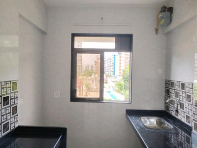 Kitchen Image of 550 Sq.ft 1 BHK Apartment / Flat for rent in Kasarvadavali Thane for Rs. 18500