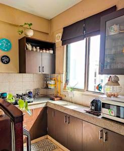 Kitchen Image of Living PG in Prahlad Nagar, Ahmedabad