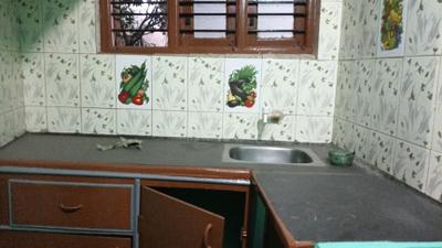 Kitchen Image of 450 Sq.ft 1 BHK Independent House for rent in Nagavara Bengaluru for Rs. 9000