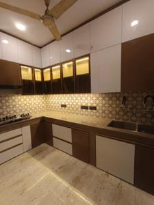 Kitchen Image of 2200 Sq.ft 3 BHK Builder Floor for rent in Gulmohar Park New Delhi for Rs. 140000