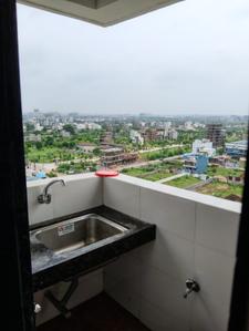 Kitchen Image of 800 Sq.ft 2 BHK Apartment / Flat for rent in Shree Laxmi Peace City, Gotal Pajri Nagpur for Rs. 15000