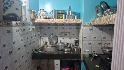 Kitchen Image of 405 Sq.ft 1 BHK Independent House for sale in Sudarshan Park New Delhi for Rs. 2600000