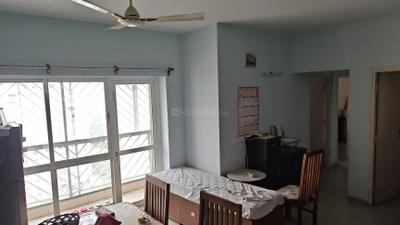 Living Room Image of 1000 Sq.ft 3 BHK Apartment / Flat for sale in Unitech Uniworld City, New Town Kolkata for Rs. 10000000