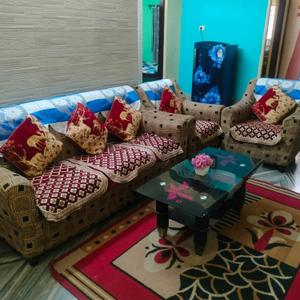 Hall Image of 984 Sq.ft 2 BHK Apartment / Flat for rent in Dum Dum Kolkata for Rs. 25000